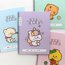 핑크풋 쪼꼬미친구들 알림장, 상세페이지 참조