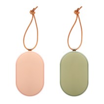 레빗 프리미엄 휴대용손난로 보조배터리 Q5000P, 올리브 그린