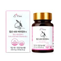엽산 400 비타민 B12 36g, 90정, 1개