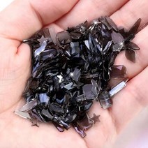 핫 스타일 유리 슈퍼 플래시 튀김 온도 엘프 크기 비정상적인 오로라 다채로운 손톱 기존 드릴링 50 개, 한개옵션1, 02 2