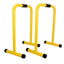 A2Z몰 홈트레이닝용 평행봉 딥스바 코어단련부터 어깨 팔 가슴운동까지, 옐로우