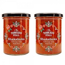영국 The Tomato Stall Shakshuka Sauce 더 토마토 스톨 샥슈카 소스 400g 2팩, 2개