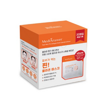 메디앤서 리얼 스킨핏 콜라겐 마스크팩, 5개, 20개입