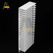 캠핑용히터 캠핑용라지에이터60x150x25mm 알루미늄 방열판 라디에이터 난방 방산 냉각 앰프용 LED COB 라