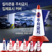 주차구역지키기 점포압 주차금지표시판 입체표시커버 불법주정차방지 금연구역 진입금지 서행유도 플라스틱콘, 주차금지(파랑), 선택하세요:주차금지(파랑)