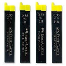 파버카스텔 슈퍼폴리머 0.3 샤프심 낱개 120300, 120300 HB
