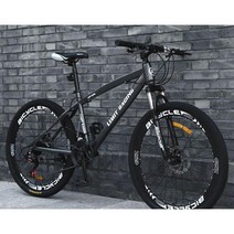 ( MTB 산악자전거 ) 입문용 MTB자전거 26인치 크로스컨트리 21/24단, 21단, 써클 아이언 그레이