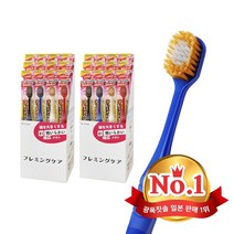 에비스 프리미엄케어 81 6열 미세모 광폭헤드 칫솔, 2박스, 24개