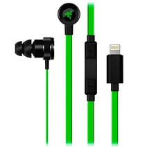 Razer Hammerhead for iOS 운하 게이밍 이어폰 RZ04-02090100 [품], 블랙
