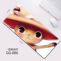 전산용키보드 애니메이션 해적왕 극 큰마우스패드 옆 고정 맟춤제작 주문제작 깔다 PC 테이블패드 큰사이즈 1765875584, GG-086(90*40cm)