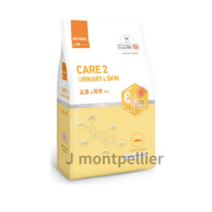 네츄럴랩 케어2 요로&피부 유기농 70% 고양이 기능성 건식사료, 0 urinary & skin(요로&피부), 2.5kg, 2개