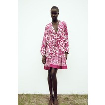 ZARA 자라 여자 SHORT Printed 드레스 9878/163 271432968