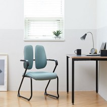 듀오백 DK 073B 공부의자 독서실의자 스터디의자DK, 그레이