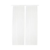이케아 테레시아 속커튼 한쌍 화이트 702.323.32 mar5776ea