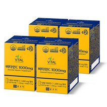 종근당 바이탈프로그램 비타민C 1000mg 고함량 고용량 비타민씨, 400정