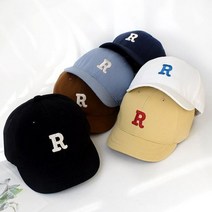 남성 캐주얼룩 모자 스트릿룩 여성 R로고 숏챙모자