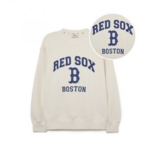 MLB 엠엘비 바시티 오버핏 맨투맨 BOS D.Cream 3AMTV0134-43CRD