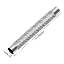 펠렛 팰릿 난로 화목난로 펠렛연소기 가정용 펠릿난로목재 스토브 파이프 스테인레스 스틸 연도 배기 조, 01 silver