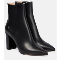 Gianvito Rossi 지안비토 로시 첼시 레더 앵클 부츠