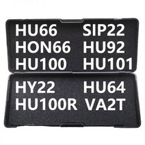 LISHI 2in1 2 1 도구 HU66 SIP22 HU101 HY22 HU64 HU92 HU100 VA2T HON66 컷 HU100R 모든 유형의 자물쇠