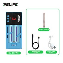 스폿용접기 전기용접기 소형레이저용접기 RELIFE RL-936WE 배터리 스폿 용접기 키트 휴대용 디지털 디스플, 01 set 1