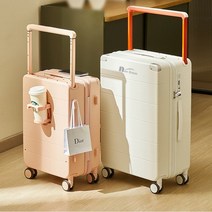 뉴브리즈 스마트 리어 와이드 하드 캐리어 20인치 24인치 여행용 기내용 화물용 캐리어