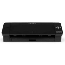 Silhouette 카메오 블루투스 포함 30.5 x 30.5cm(12 12인치) 커팅 매트 오토블레이드 100가지 디자인 및 실루엣 스튜디오 소프트웨어 - 핑크 패턴 에디션, Black Edition