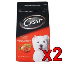 강아지 칠면조 성견 사료 식이섬유 1kg 2개 수입사료