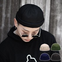 남성 댄디 스타일 베이직 깔끔 디자인 데일리 와치캡