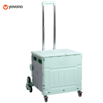 Yovono 캠핑 트레일러다기능 접이식 차량 특대형, 녹색, 1개