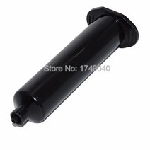 에폭시30cc 검정색 디스펜스 주사기 배럴 30ml 접착제 디스펜서 산업용 튜브 세트 마개 포함 20 개, 한개옵션0