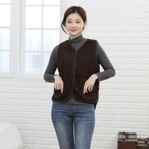 사입자mall F388 단추조끼 양털조끼 뽀글이조끼 겨울털조끼