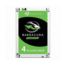 Seagate 씨게이트 ST4000DM004 4TB 데스크탑 하드 디스크 드라이브 SATA 3 직렬포트 4T KUYU 3.5 인치, 상세내용참조, 상세내용참조