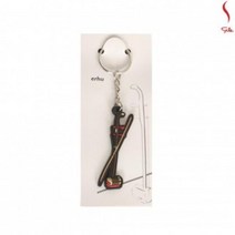 CGJ010021KeyChain Erhu 해금 악기 열쇠고리 Key-Ring 키링