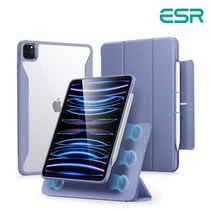 ESR 아이패드 프로12.9 6세대 하이브리드 360 케이스 프로12.9:러기드블랙 EC226, 색상