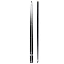 포이노스 탄소 섬유 풀 큐 메이플 샤프트 플레이 스틱 레인보우 팁 불릿 조인트 당구 키트 0.8 3mm, 검은 색, 협력사, 13mm