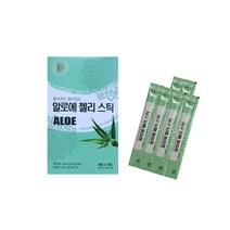 알로에 면역 다당체 젤리 먹는 유기농 알로에 콜라겐 겔 알로애 건강식품 잴리 스틱, 1