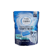 엘지생활건강 자연퐁 스팀워시 식기세척기 전용 타블렛 세제 10G X 55입, 5개