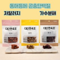 대단한육포 말랑한 강아지 간식 3종 100g, 코헨로쉬 S 사료샘플1개, 연어100g