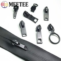 10/20Pcs Meetee 5 나일론 지퍼 실드 역방향 머리 가방 코트 의류 풀러 수리 도구 바느질 액세서리, 08 A573_01 5#_01 10Pcs