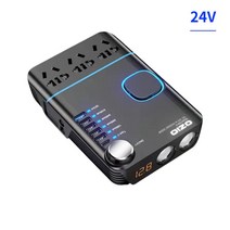 자동차 전원 인버터 12V 24V 에서 220V200W 순정 사인파 변환기 3 AC 소켓 6 USB QC3.0 PD 빠른 충전 전류, [02] 24v, 02 24v