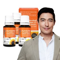 더리얼 선샤인 비타민D3 1000IU, 15ml, 3개
