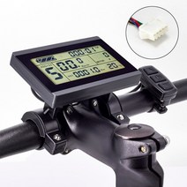 또는 방수 연결관 가진 전시 관제사 위한 전기 자전거 전시, lcd3 sm 커넥터