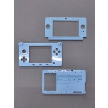 정품 쉘 케이스 하우징 3ds 상단 페이스플레이스 미들 후면 커버 케이싱, 02 WHITE