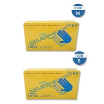 [의료용] 슈퍼맥스 아베오 라텍스장갑 화이트 100매 (FDA CE인증), 1박스, 화이트 XS, 미니(XS)