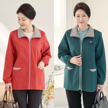 [엄마옷 로즈맘] 타마체크데일리점퍼/엄마점퍼 할머니점퍼 엄마아우터 중년여성의류 5060