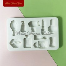 자동타코야끼기계 3D 미니 향수병 립스틱 메이크업 실리콘 몰드 초콜릿 퐁당 컵케이크 팝 몰드 DIY 클레이 모델 케이크 데코 도구 제빵기, 1.SM-3800