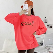 IDT 롱맨투맨 기모 티셔츠 오버핏 빅사이즈 맨투맨 티셔츠/후드티/기모맨투맨/맨투맨티