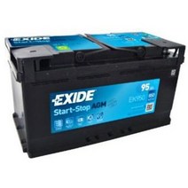 수입차 배터리 EXIDE 엑사이드 배터리 AGM105 LN6 EK1050 CCA950 BMW G30 E60 F01 F04 F10 F12 F13 F90(파손무책상품), AGM105 CCA950, 1개