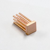 라디에이터 구리 방열판 동 히트싱크 CU-101023 동냉각판 파이프 슬림형 블럭, 단품